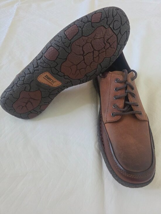 Born Brown Leather Lace-up Men\'s Shoes Size 12 main image 6